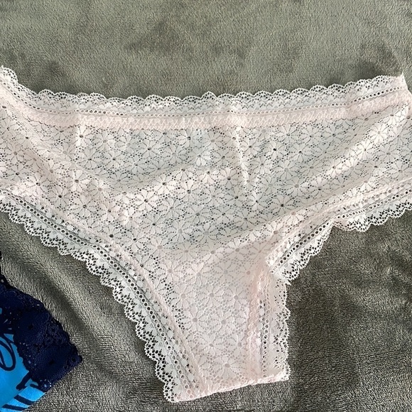 3 aerie Bundle Lace Floral Print  panties XL NWOT - Picture 5 of 10